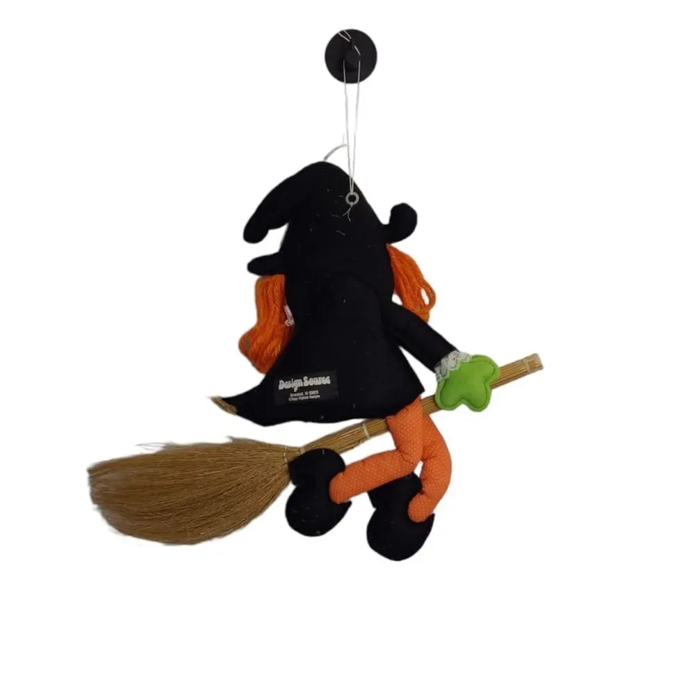 VINTAGE Halloween decoration‎ bundle wood sign witches